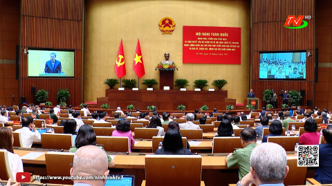 Hội nghị to&agrave;n quốc qu&aacute;n triệt, triển khai thực hiện 4 Nghị quyết của Bộ Ch&iacute;nh trị