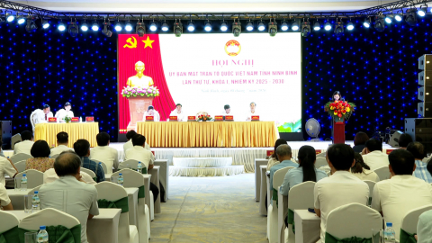 Ủy ban Mặt trận Tổ quốc Việt Nam tỉnh triển khai nhiệm vụ 6 th&aacute;ng cuối năm 2026