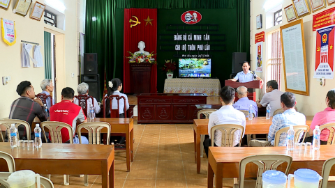 Đảng bộ x&atilde; Minh T&acirc;n đẩy mạnh c&ocirc;ng t&aacute;c ph&aacute;t triển Đảng vi&ecirc;n