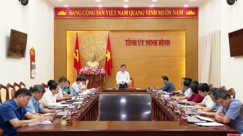 Hội nghị Ban Thường vụ Tỉnh uỷ