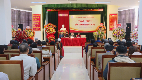 Đại hội Hội Khoa học Lịch sử tỉnh lần thứ III, nhiệm kỳ 2024-2029