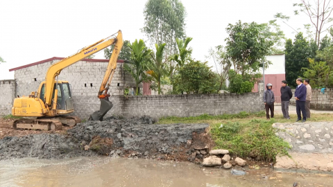 Đẩy mạnh triển khai c&ocirc;ng t&aacute;c l&agrave;m thủy lợi nội đồng vụ Đ&ocirc;ng xu&acirc;n
