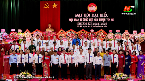 Đại hội đại biểu Mặt trận Tổ quốc Việt Nam huyện Y&ecirc;n M&ocirc; nhiệm kỳ 2024 - 2029