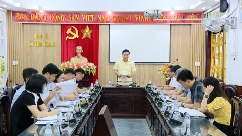 Hiệu quả sắp xếp, kiện to&agrave;n c&aacute;n bộ, CCVC cấp x&atilde;