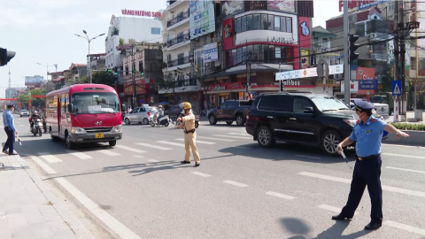 Đảm bảo an to&agrave;n giao th&ocirc;ng phục vụ lễ kỷ niệm
