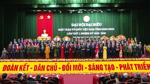 Đại hội đại biểu MTTQ Việt Nam tỉnh Ninh B&igrave;nh lần thứ I, nhiệm kỳ 2025-2030