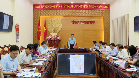 Hội nghị Ban Thường vụ Tỉnh ủy ng&agrave;y 14/5/2025