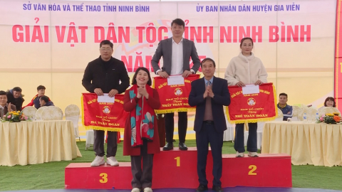 Giải vật d&acirc;n tộc tỉnh Ninh B&igrave;nh năm 2025