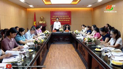 Đo&agrave;n c&ocirc;ng t&aacute;c Trung ương gi&aacute;m s&aacute;t kết quả thực hiện x&acirc;y dựng N&ocirc;ng th&ocirc;n mới tại tỉnh Ninh B&igrave;nh