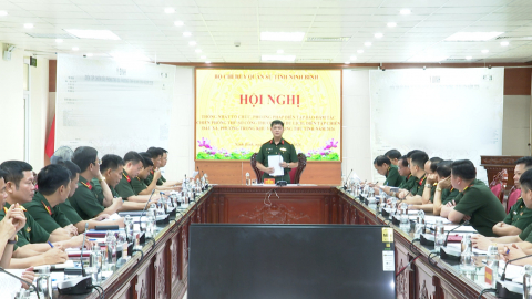 Thống nhất phương ph&aacute;p diễn tập t&aacute;c chiến trong khu vực ph&ograve;ng thủ 