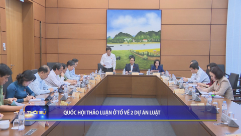 Quốc hội thảo luận ở tổ về 2 dự &aacute;n luật - 02/11/2022