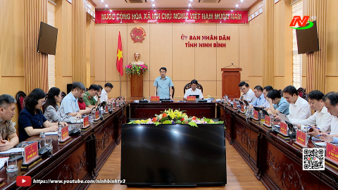 Thống nhất c&aacute;c nội dung tr&igrave;nh tại Kỳ họp thứ 6, HĐND tỉnh kh&oacute;a XVI