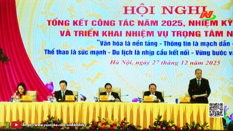 Triển khai nhiệm vụ trọng t&acirc;m c&ocirc;ng t&aacute;c Văn h&oacute;a, Thể thao v&agrave; Du lịch năm 2026