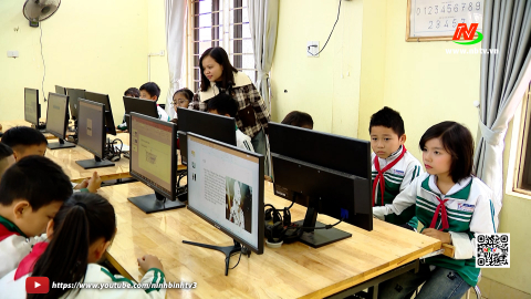 Kim Sơn đẩy mạnh ứng dụng c&ocirc;ng nghệ trong dạy v&agrave; học