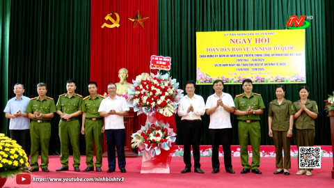 Y&ecirc;n Mạc tổ chức ng&agrave;y hội to&agrave;n d&acirc;n bảo vệ an ninh tổ quốc năm 2025
