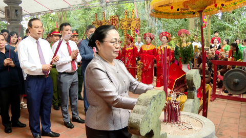 Lễ hội truyền thống Đền thờ C&ocirc;ng ch&uacute;a Nhồi Hoa năm 2026