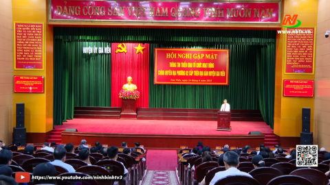 Gia Viễn sẵn s&agrave;ng vận h&agrave;nh m&ocirc; h&igrave;nh ch&iacute;nh quyền địa phương 2 cấp