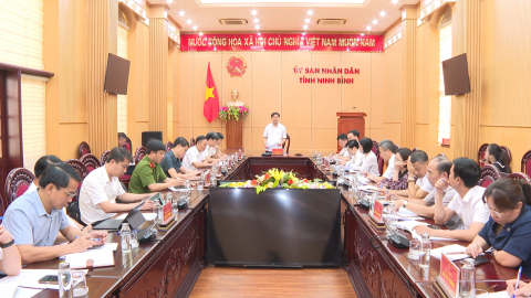 Kiểm điểm tiến độ đo đạc, lập bản đồ địa ch&iacute;nh, lập hồ sơ địa ch&iacute;nh v&agrave; x&acirc;y dựng Cơ sở dữ liệu Quốc gia về đất đai