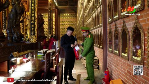 Đảm bảo an to&agrave;n ph&ograve;ng chống ch&aacute;y, nổ tại c&aacute;c khu, điểm du lịch