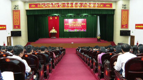 Khai giảng Lớp Bồi dưỡng nghiệp vụ chuy&ecirc;n s&acirc;u về c&ocirc;ng t&aacute;c kiểm tra, gi&aacute;m s&aacute;t năm 2025