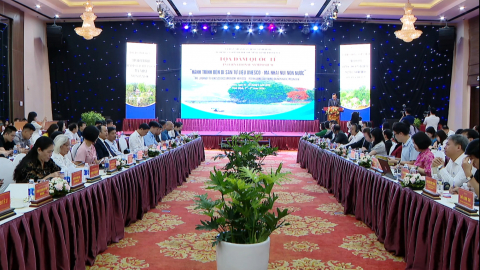 Tọa đ&agrave;m Quốc tế &ldquo;H&agrave;nh tr&igrave;nh đến di sản tư liệu UNESCO- Ma nhai tr&ecirc;n n&uacute;i Non Nước"