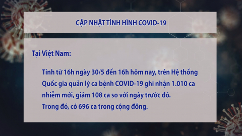 Cập nhật Covid-19 Tối ng&agrave;y 31/5/2022