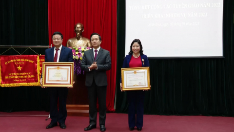 Triển khai nhiệm vụ c&ocirc;ng t&aacute;c Tuy&ecirc;n gi&aacute;o năm 2023