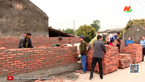 Hệ thống tuy&ecirc;n gi&aacute;o, d&acirc;n vận chung tay x&oacute;a nh&agrave; tạm, nh&agrave; dột n&aacute;t