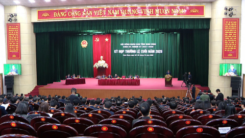 Khai mạc trọng thể Kỳ họp thường lệ cuối năm 2025, HĐND tỉnh kh&oacute;a XV