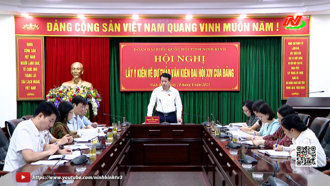 Lấy &yacute; kiến về dự thảo văn kiện Đại hội XIV của Đảng