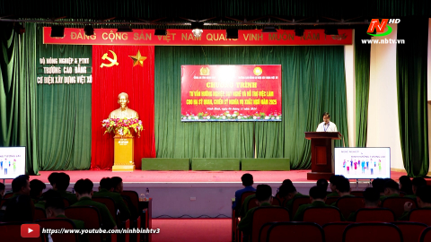 Tổ chức tư vấn hướng nghiệp, dạy nghề, hỗ trợ việc l&agrave;m cho chiến sĩ nghĩa vụ C&ocirc;ng an nh&acirc;n d&acirc;n xuất ngũ năm 2025