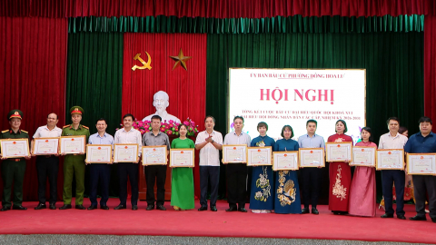 C&aacute;c địa phương tổng kết c&ocirc;ng t&aacute;c bầu cử