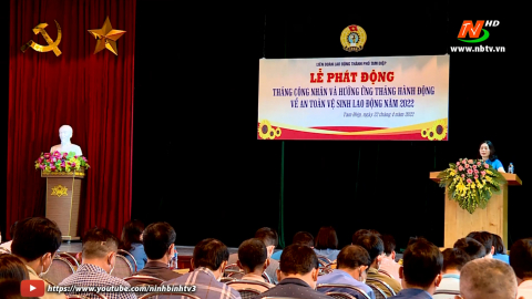 Th&agrave;nh phố Tam Điệp ph&aacute;t động "Th&aacute;ng C&ocirc;ng nh&acirc;n năm 2022"