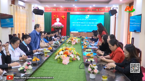 Trao đổi kinh nghiệm c&ocirc;ng t&aacute;c Hội Phụ nữ