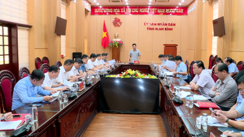 Kiểm điểm tiến độ giải ng&acirc;n vốn đầu tư c&ocirc;ng 