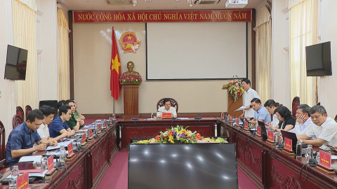 Hội nghị UBND tỉnh phi&ecirc;n thường kỳ th&aacute;ng 6/2022