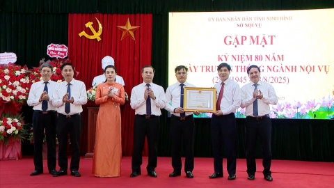 Gặp mặt kỷ niệm 80 năm Ng&agrave;y truyền thống ng&agrave;nh Nội vụ