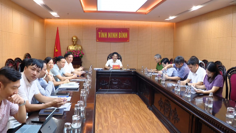 Hội nghị trực tuyến ứng ph&oacute; với b&atilde;o số 11