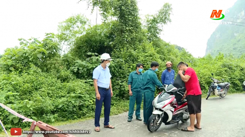 Gia Viễn tăng cường kiểm so&aacute;t người, phương tiện v&agrave;o địa b&agrave;n