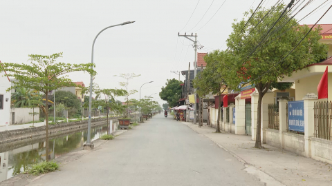 Hạ tầng NTM tr&ecirc;n v&ugrave;ng đất mở Kim Sơn được đầu tư đồng bộ, hiện đại