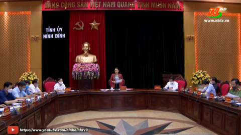 Ninh B&igrave;nh: Giao ban c&ocirc;ng t&aacute;c nội ch&iacute;nh, ph&ograve;ng chống tham nhũng, cải c&aacute;ch tư ph&aacute;p v&agrave; c&ocirc;ng t&aacute;c t&ocirc;n gi&aacute;o 