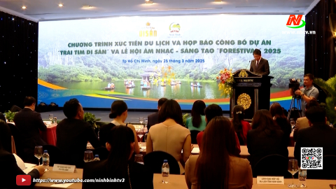 Hội nghị x&uacute;c tiến Du lịch Ninh B&igrave;nh tại th&agrave;nh phố Hồ Ch&iacute; Minh