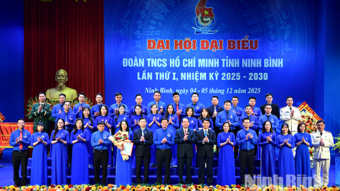 Đại hội đại biểu Đo&agrave;n Thanh ni&ecirc;n cộng sản Hồ Ch&iacute; Minh tỉnh Ninh B&igrave;nh lần thứ I, nhiệm kỳ 2025-2030 