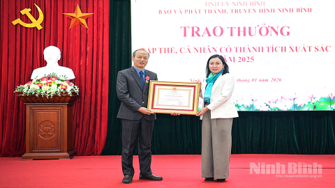 B&aacute;o v&agrave; ph&aacute;t thanh, truyền h&igrave;nh Ninh B&igrave;nh triển khai nhiệm vụ năm 2026