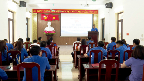 Triển khai c&ocirc;ng t&aacute;c Đo&agrave;n v&agrave; phong tr&agrave;o thanh ni&ecirc;n 6 th&aacute;ng cuối năm