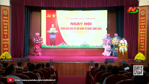 Ng&agrave;y hội To&agrave;n d&acirc;n bảo vệ an ninh Tổ quốc x&atilde; B&igrave;nh Mỹ