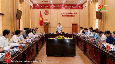 Hội nghị Ban Chỉ đạo c&aacute;c Kỳ thi năm 2024 tỉnh Ninh B&igrave;nh
