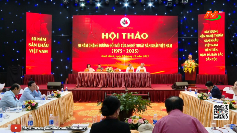 Hội thảo "50 năm chặng đường đổi mới của nghệ thuật s&acirc;n khấu Việt Nam"