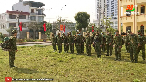 Ban CHQS c&aacute;c huyện, th&agrave;nh phố luyện tập chuyển trạng th&aacute;i sẵn s&agrave;ng chiến đấu năm 2022