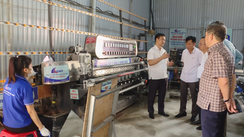 Kiểm tra thực hiện c&ocirc;ng t&aacute;c khuyến c&ocirc;ng v&agrave; ph&aacute;t triển cụm c&ocirc;ng nghiệp